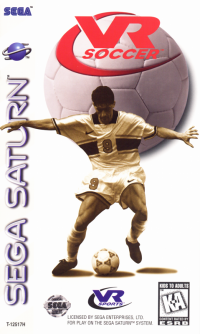 VR Soccer Sega Saturn  box art